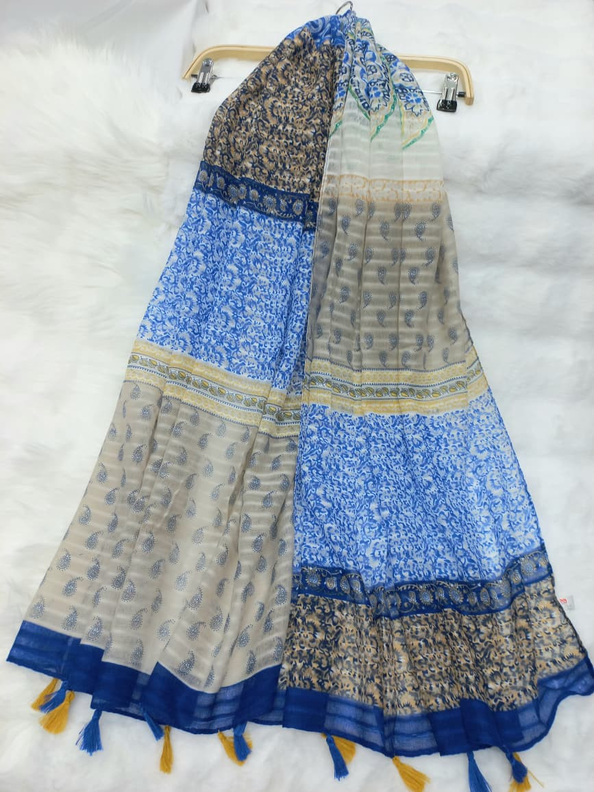 Thin Tassel Cotton/Viscose Hijab/Scarf