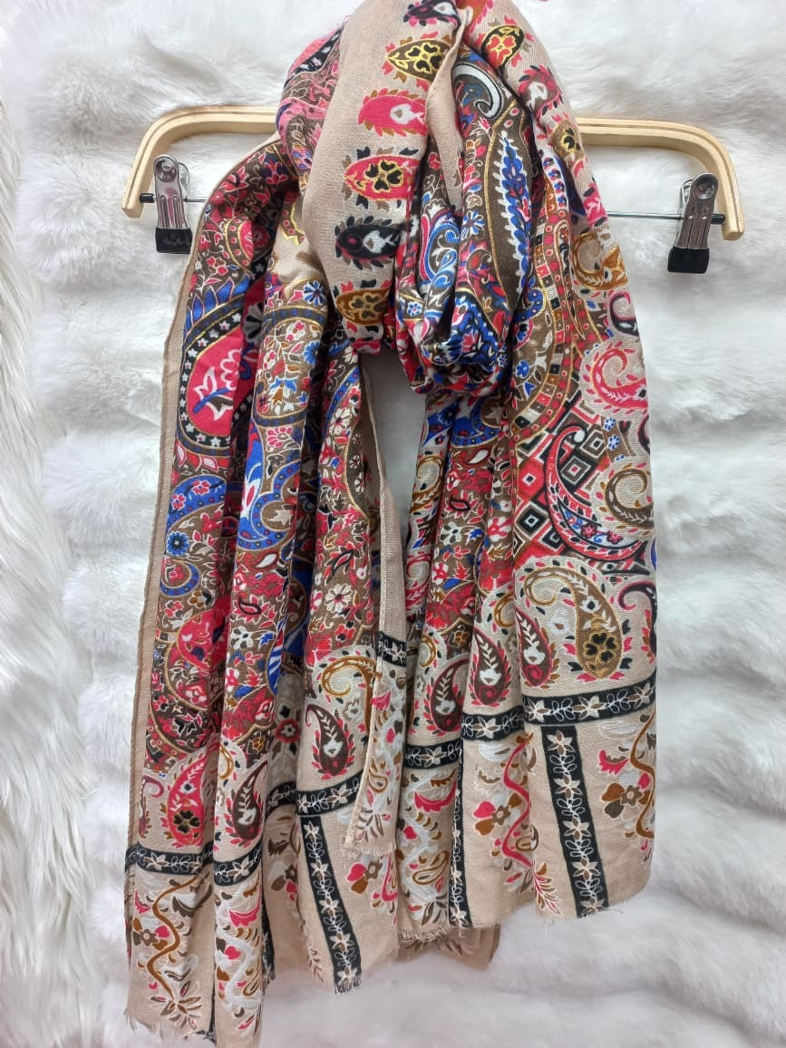 Thin Tassel Cotton/Viscose Hijab/Scarf