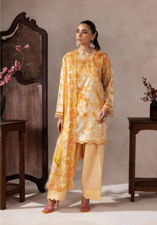 RANG PASAND 3-PC Unstitched Embroidered Chiffon Collection