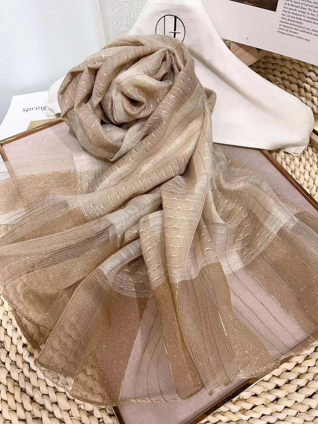 Party Wear Cotton Silk Hijab/Scarf