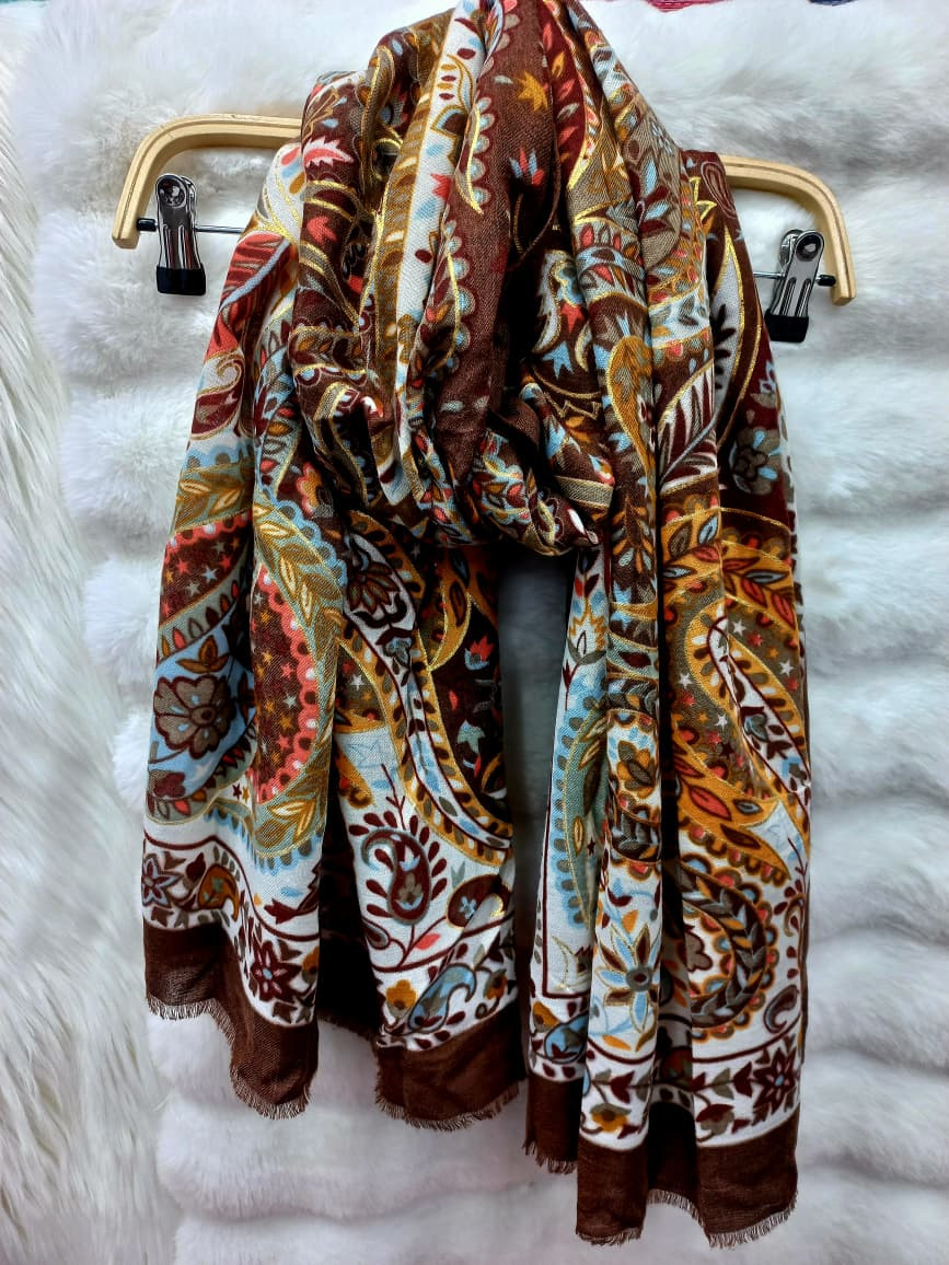 Thin Tassel Cotton/Viscose Hijab/Scarf