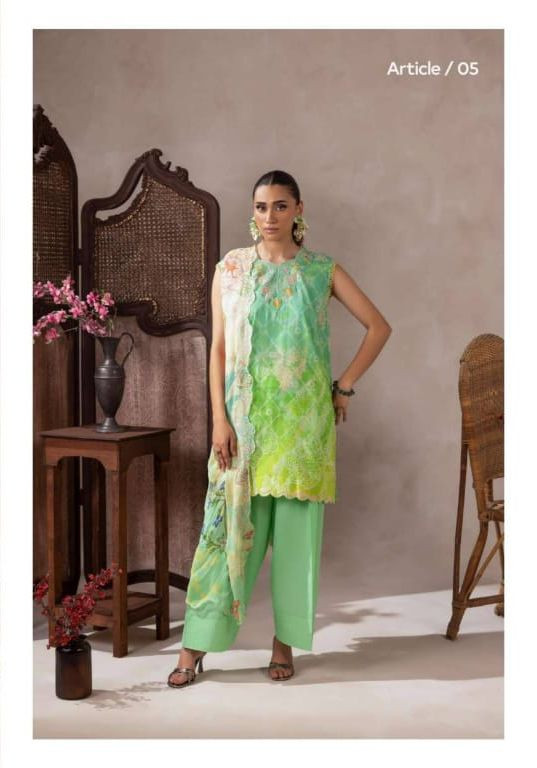 RANG PASAND 3-PC Unstitched Embroidered Chiffon Collection
