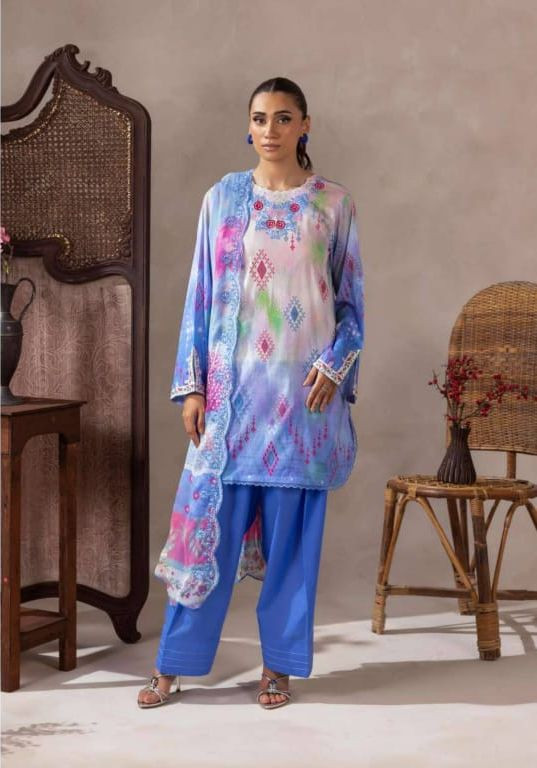 RANG PASAND 3-PC Unstitched Embroidered Chiffon Collection