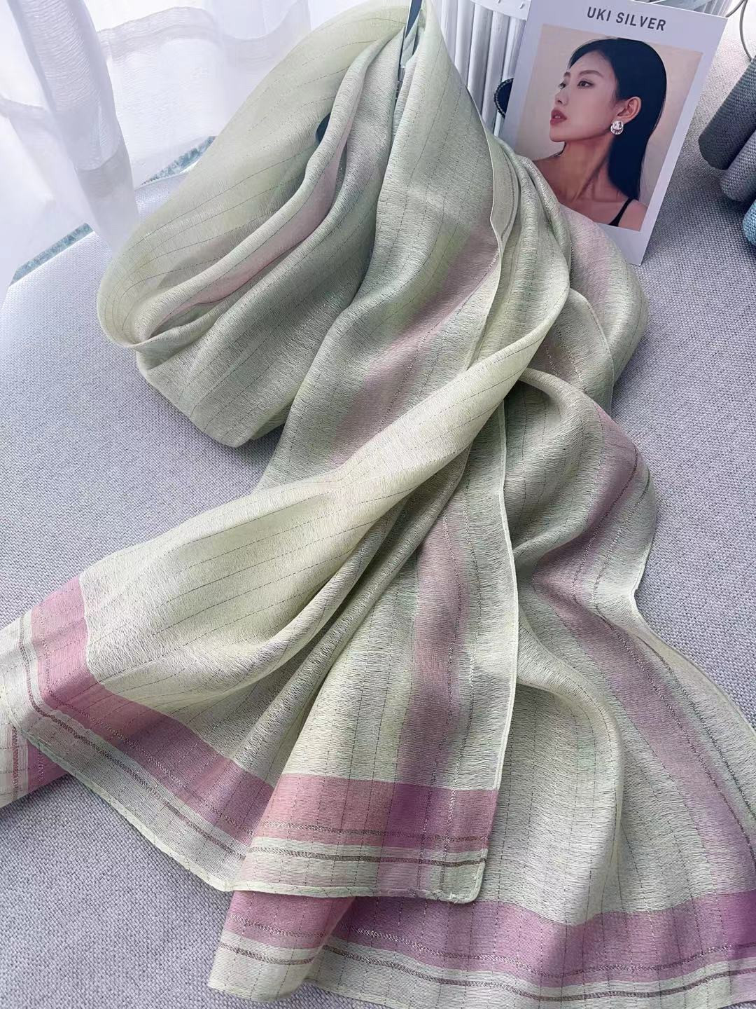 Party Wear Cotton Silk Hijab/Scarf