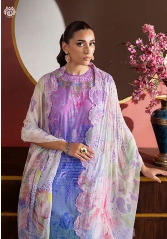 RANG PASAND 3-PC Unstitched Embroidered Chiffon Collection