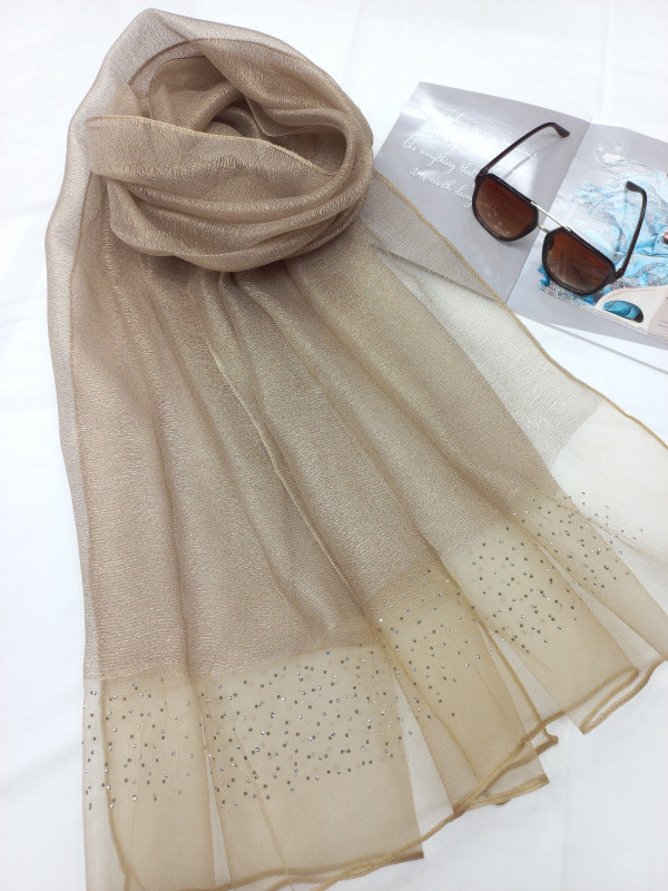 Party Wear Cotton Silk Hijab/Scarf