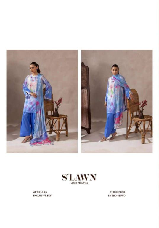 RANG PASAND 3-PC Unstitched Embroidered Chiffon Collection