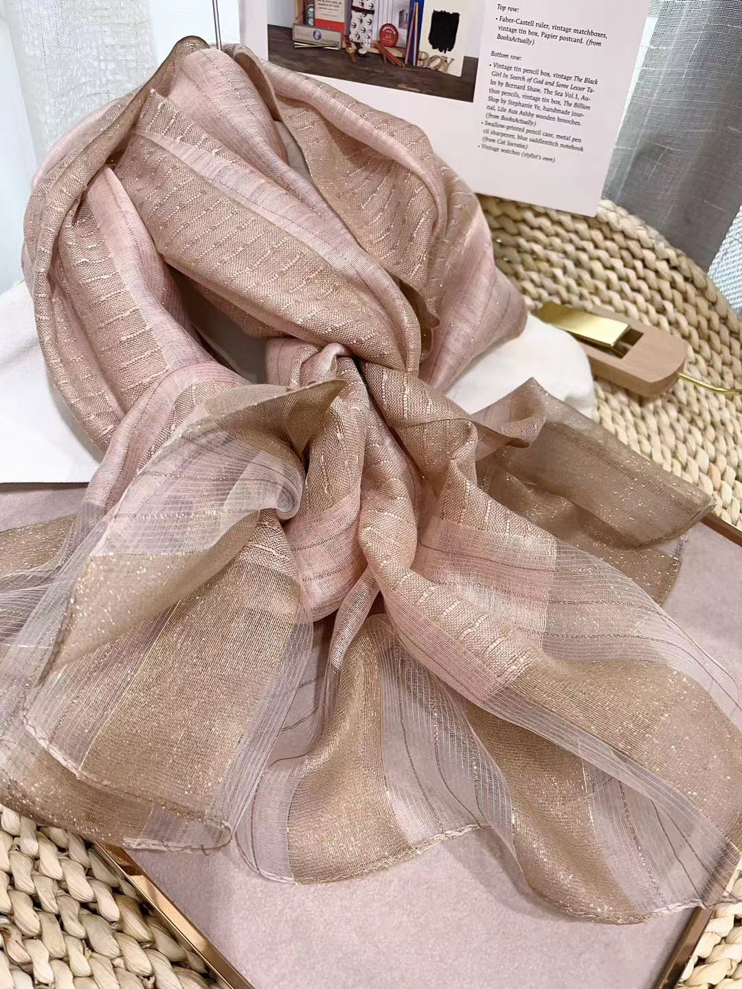 Party Wear Cotton Silk Hijab/Scarf