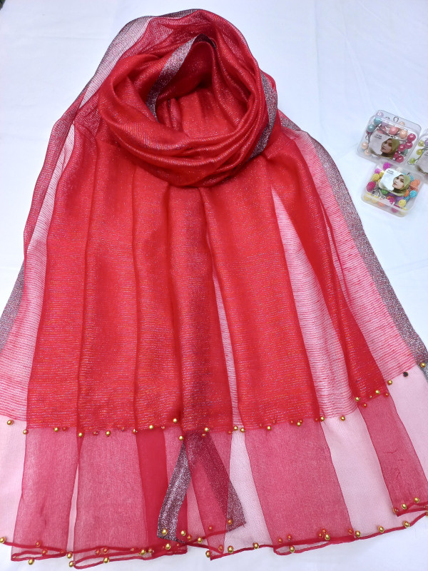 Party Wear Cotton Silk Hijab/Scarf