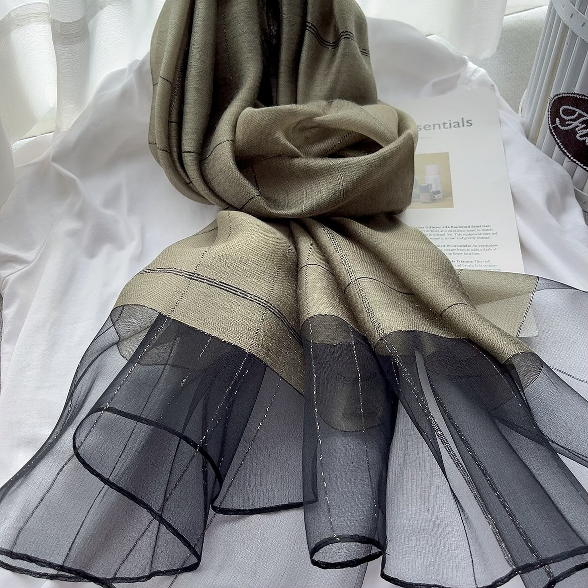 Party Wear Cotton Silk Hijab/Scarf