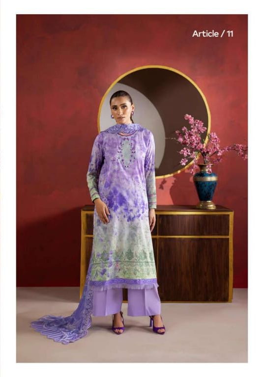 RANG PASAND 3-PC Unstitched Embroidered Chiffon Collection