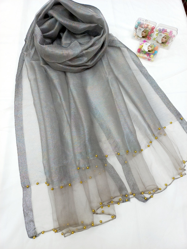 Party Wear Cotton Silk Hijab/Scarf