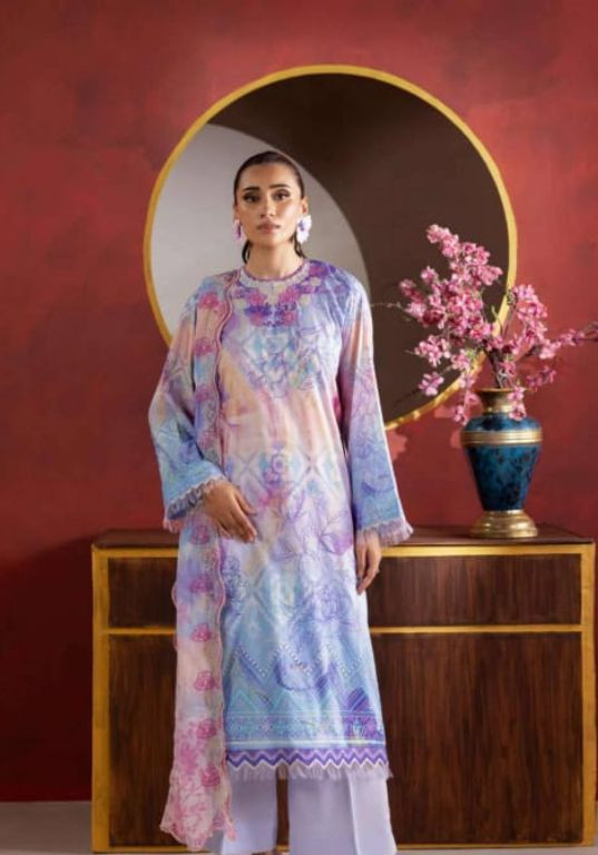 RANG PASAND 3-PC Unstitched Embroidered Chiffon Collection