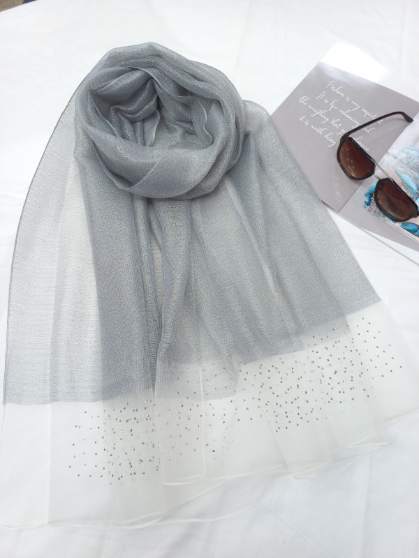 Party Wear Cotton Silk Hijab/Scarf