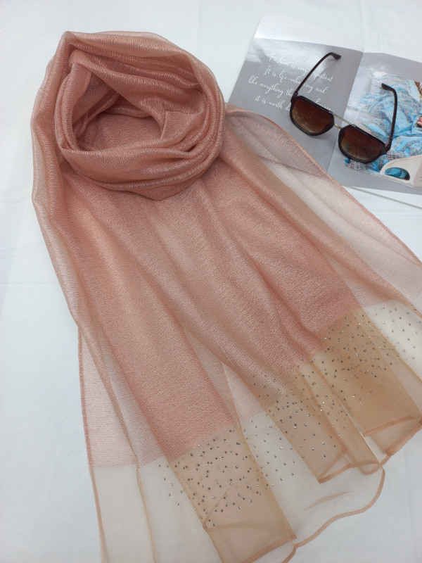 Party Wear Cotton Silk Hijab/Scarf