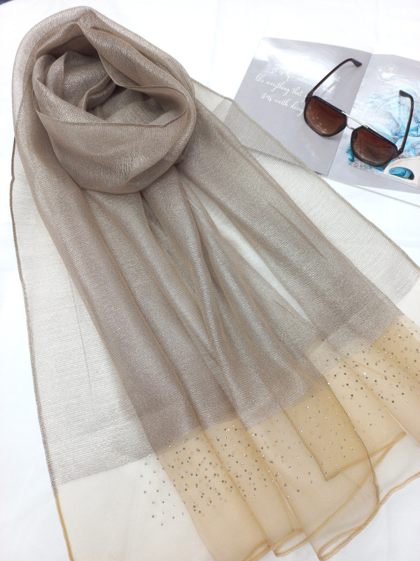 Party Wear Cotton Silk Hijab/Scarf