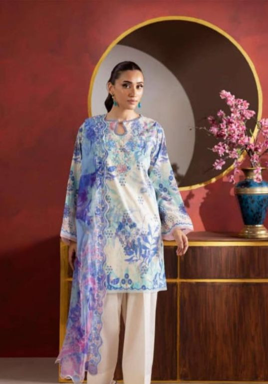 RANG PASAND 3-PC Unstitched Embroidered Chiffon Collection